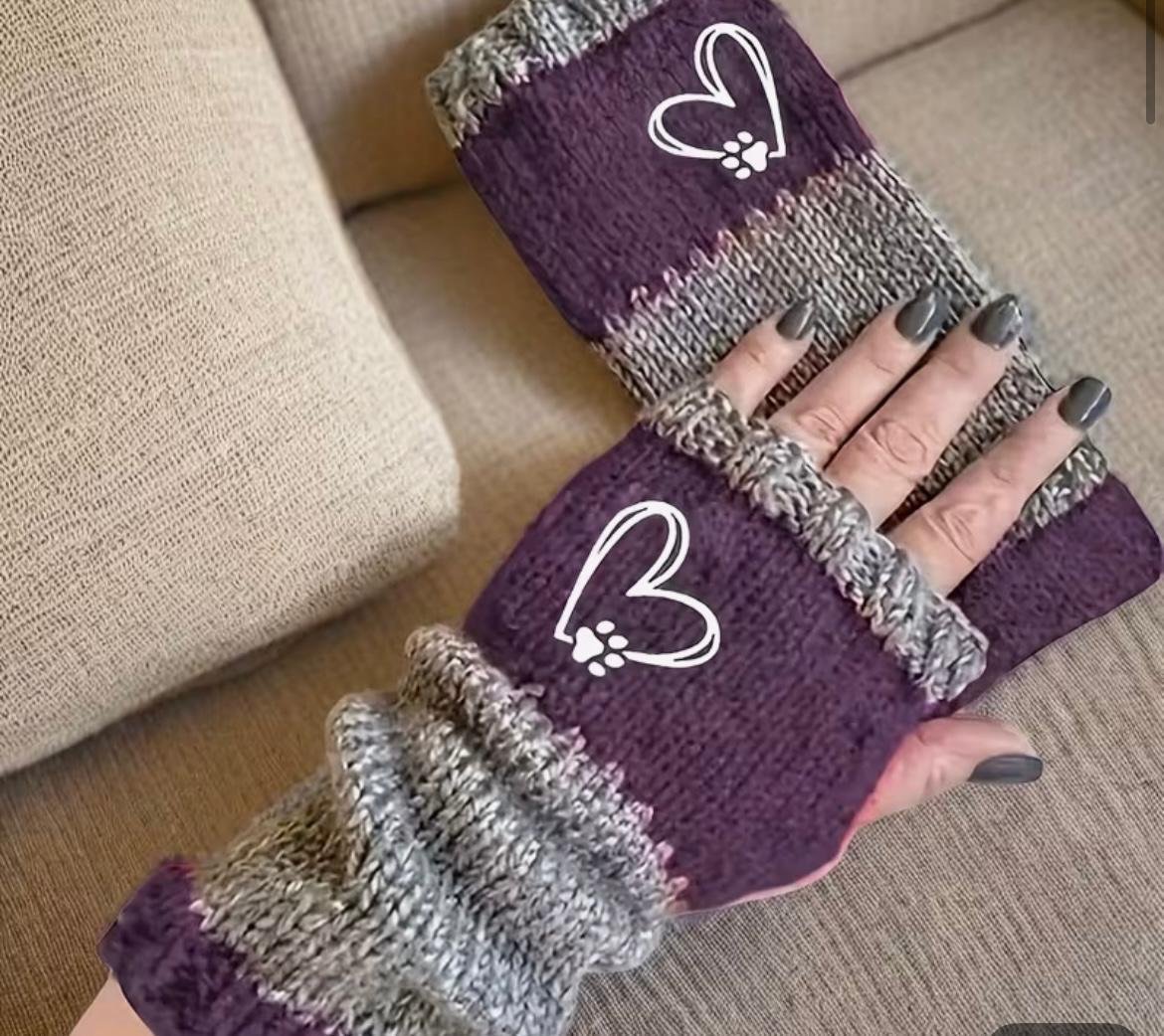 Guantes sin Dedos de Otoño/Invierno 2025